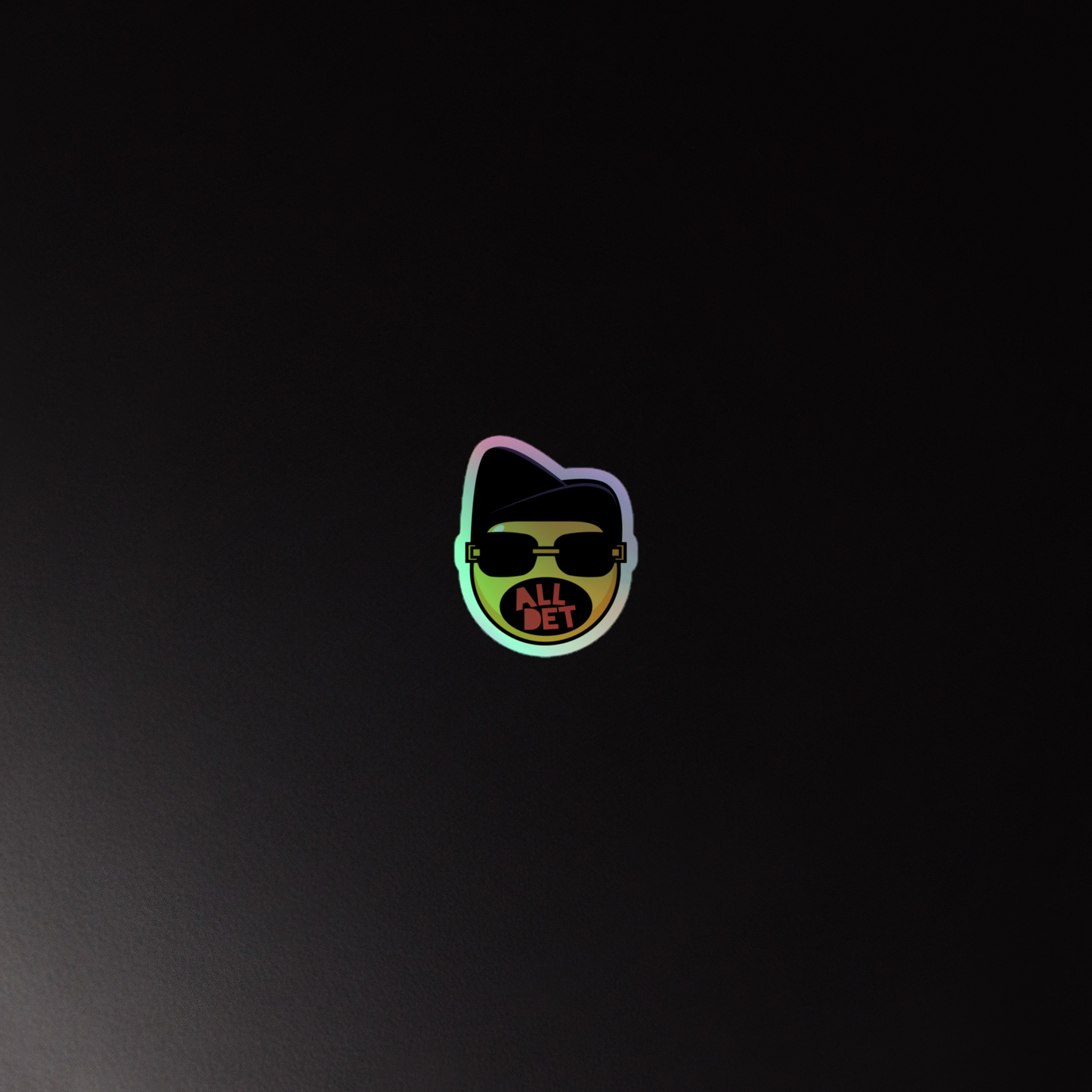 “All Det” Holographic stickers