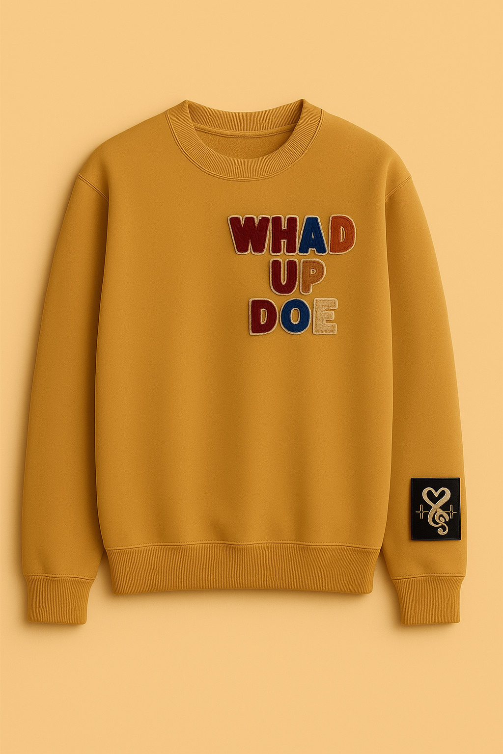 “Whad Up Doe” Crewneck (The Remix Edition) (made-to-order)