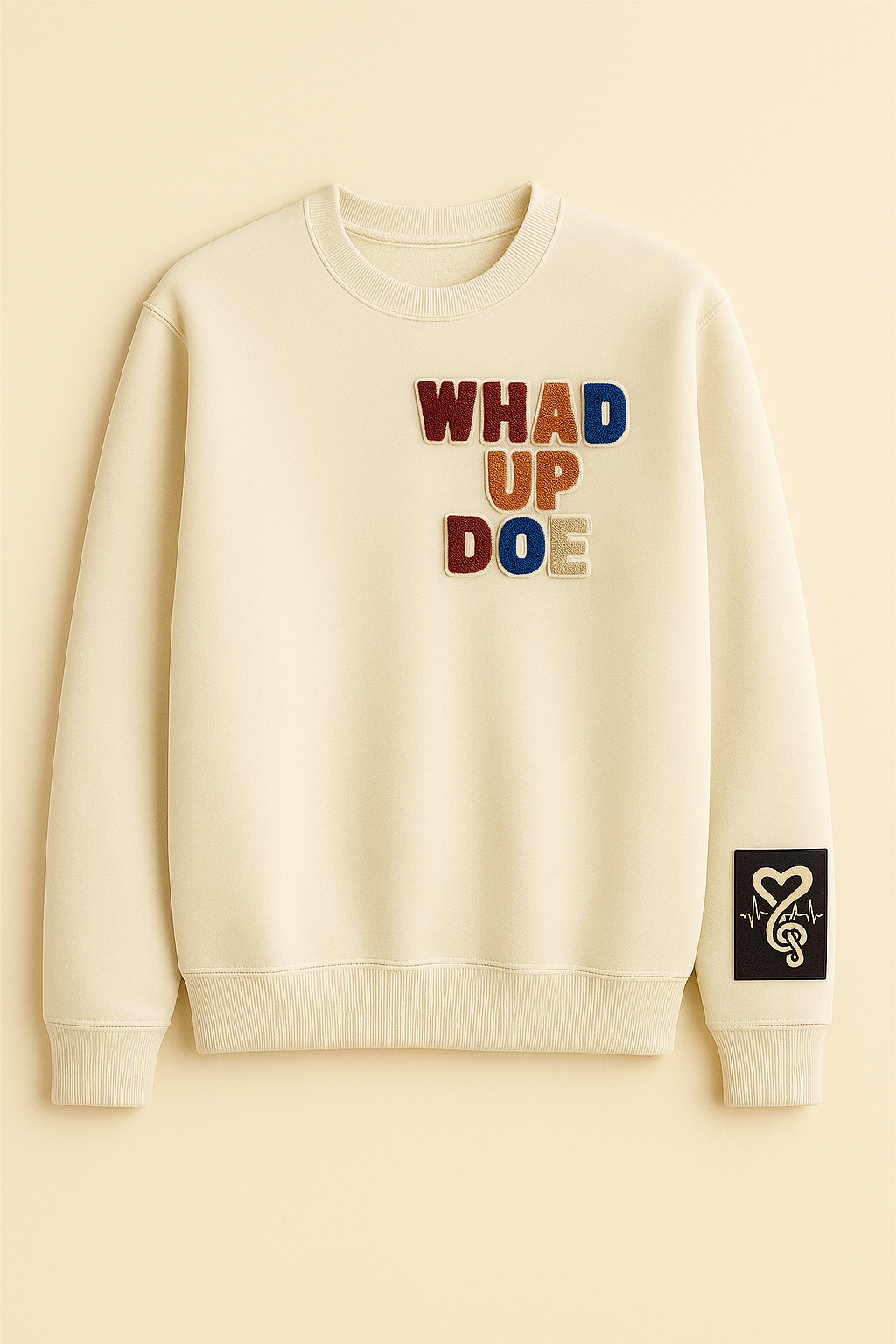 “Whad Up Doe” Crewneck (The Remix Edition) (made-to-order)