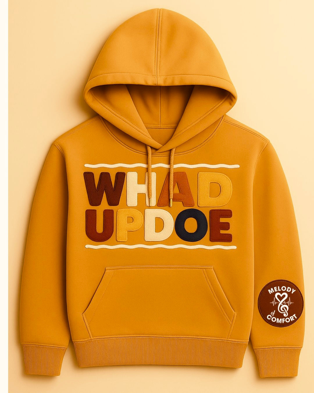 “Whad Up Doe” Chenille Hoodie (The Remix Edition)
