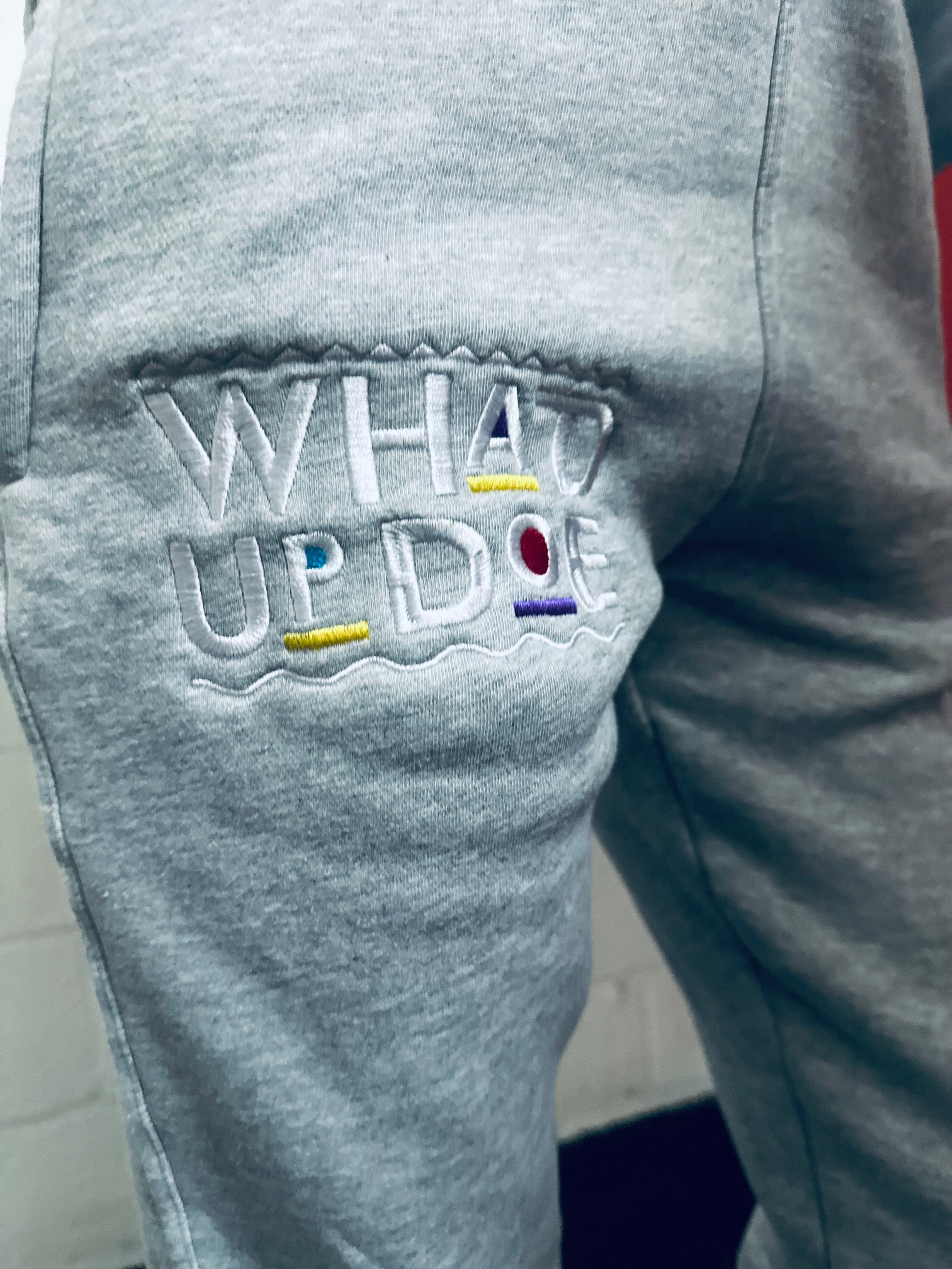 (PreOrder) “Whad Up Doe” Joggers (made-to-order)