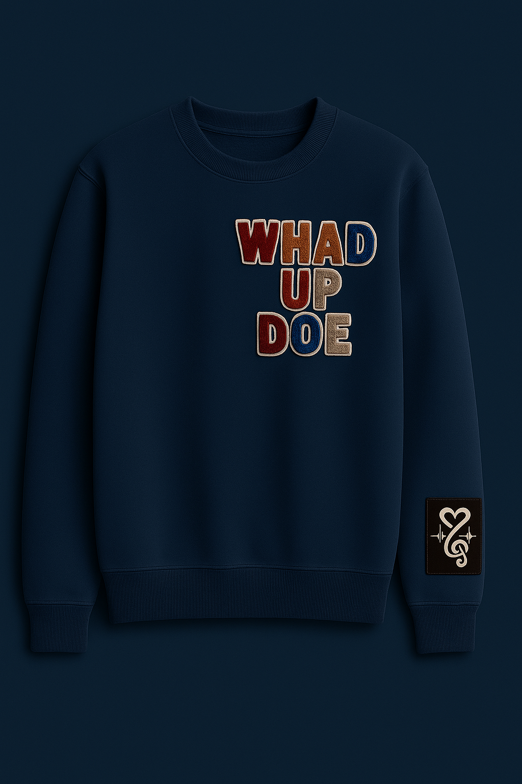 “Whad Up Doe” Crewneck (The Remix Edition) (made-to-order)