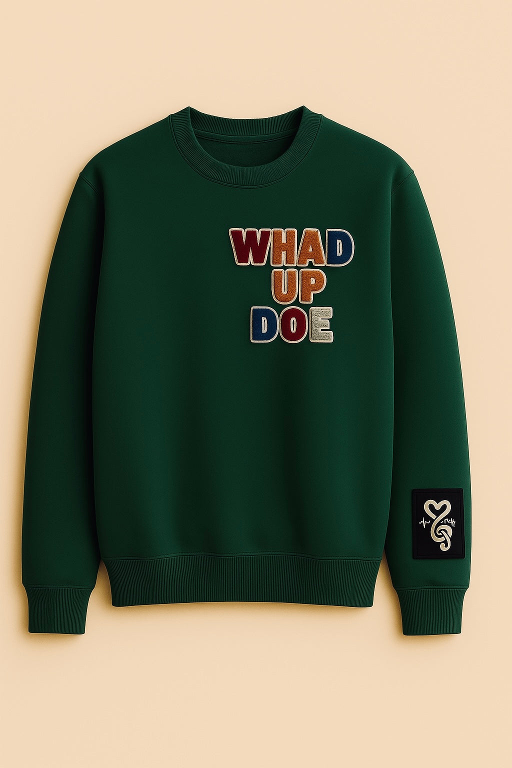 “Whad Up Doe” Crewneck (The Remix Edition) (made-to-order)