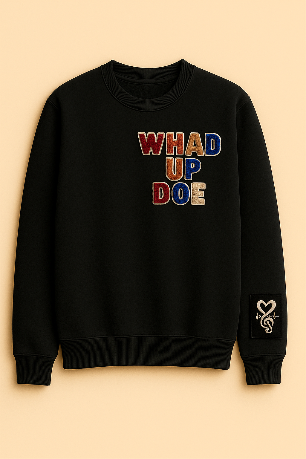 “Whad Up Doe” Crewneck (The Remix Edition) (made-to-order)