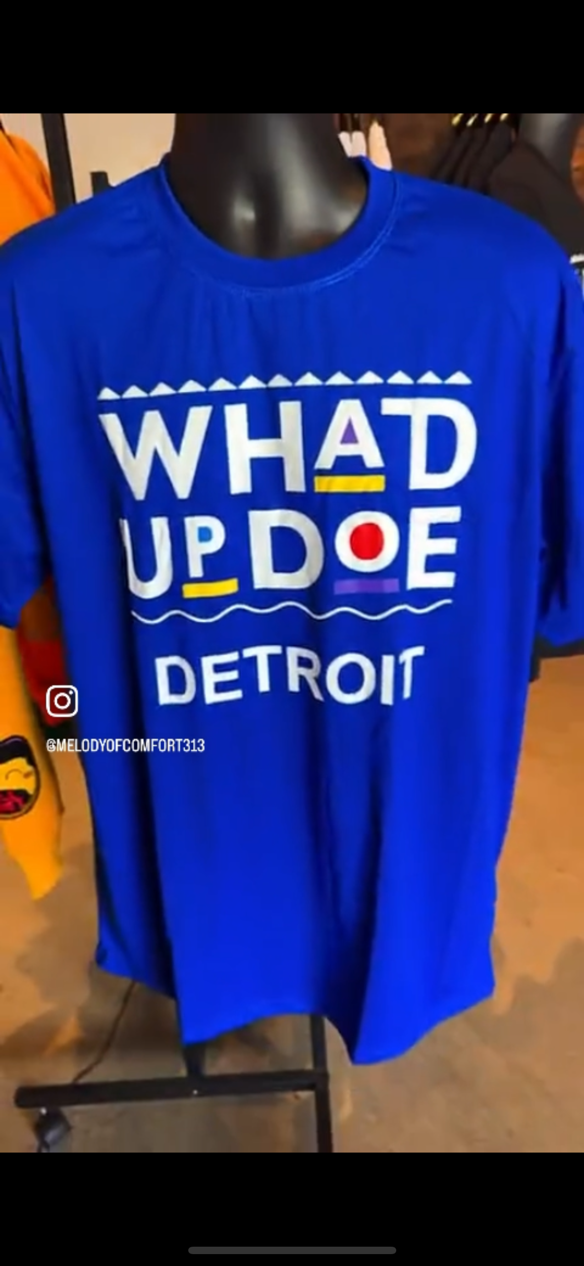 “Whad Up Doe” Detroit T-shirt