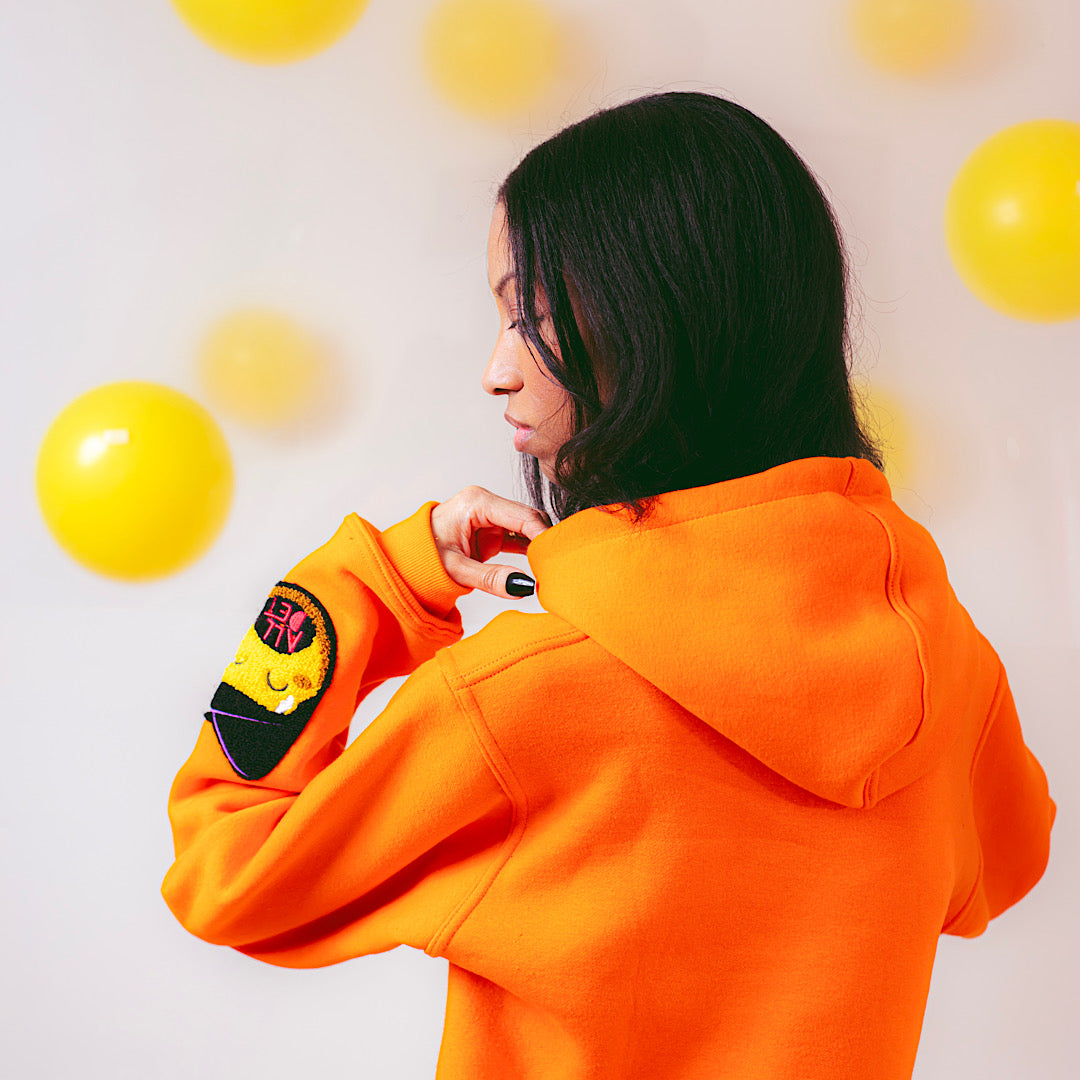 (PreOrder) “Whad Up Doe” Orange Hoodie