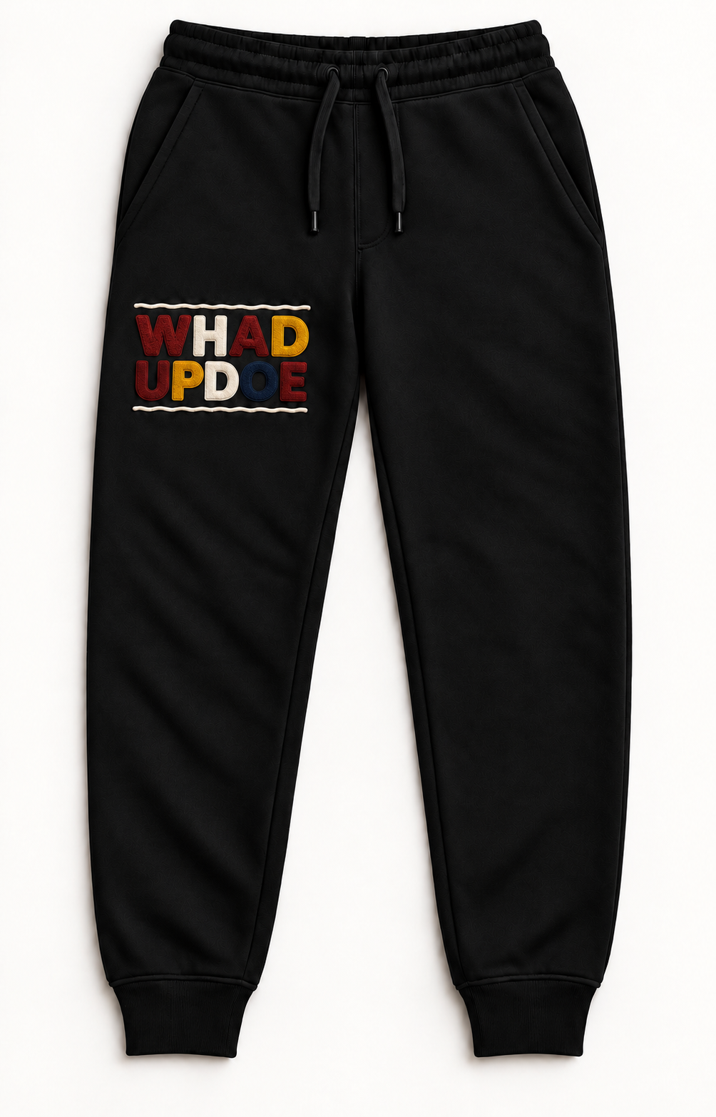 (Made-to-Order) WhadUpDoe Joggers(Remix Edition)