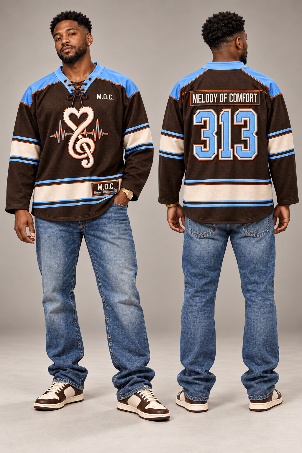 (Made-to-Order) Face Off Hockey Jersey
