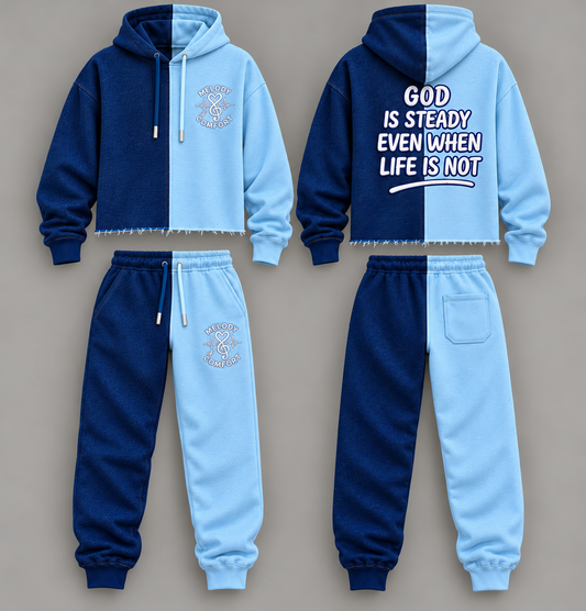 (Made-to-Order) Alter Ego Denim Jogger Set
