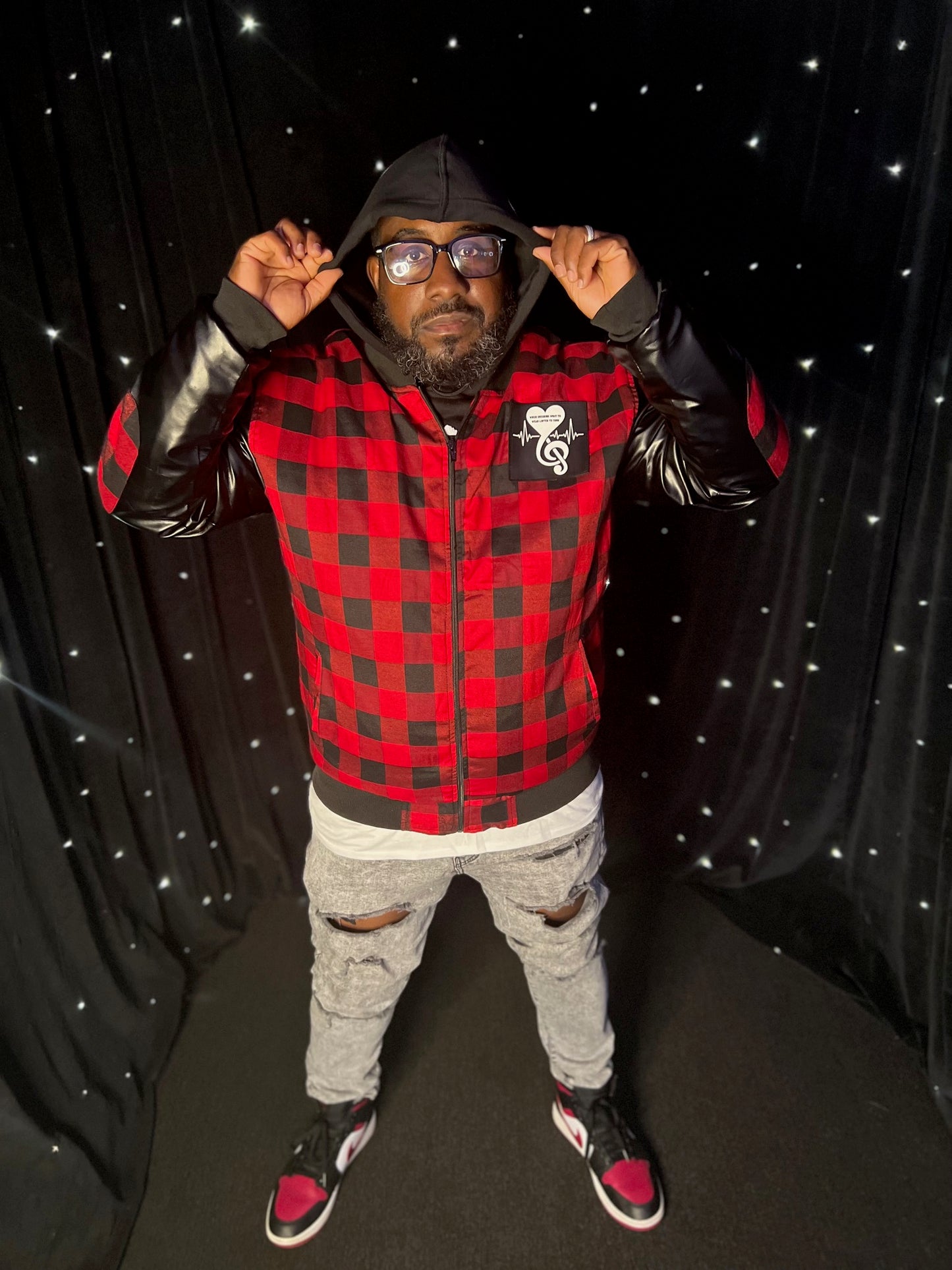 Flannel Bomber Jacket (made-to-order)