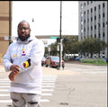 “Whad Up Doe” Grey Chenille Hoodie