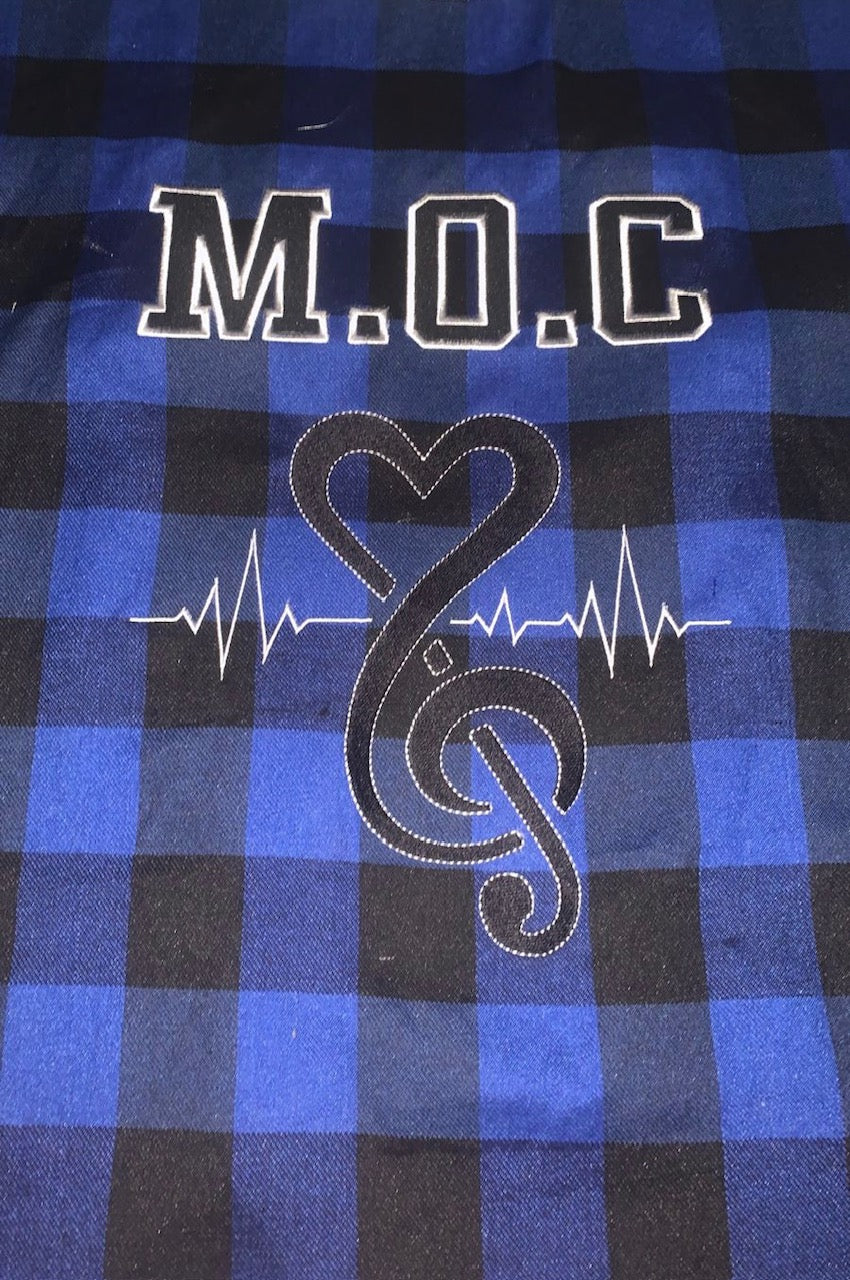 Flannel Bomber Jacket (made-to-order)